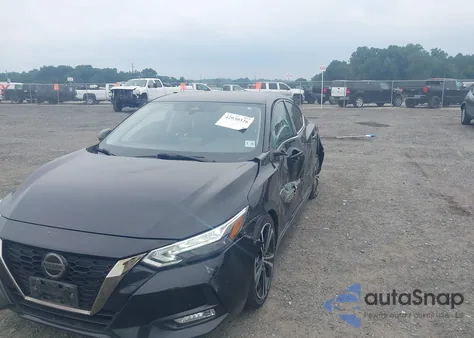 2020 Nissan Sentra Sr Xtronic Cvt из США, поврежденный, VIN 3N1AB8DV6LY238869